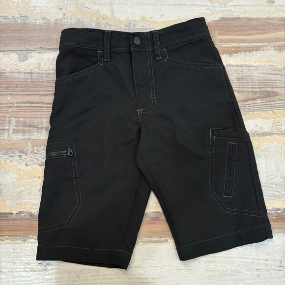 Lee Dungarees Shorts Boys Size 7 Black - Picture 1 of 15